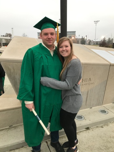 Trevor's Graduation from MSU, 2019
