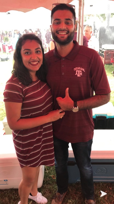 First Aggie Football Game (2018)