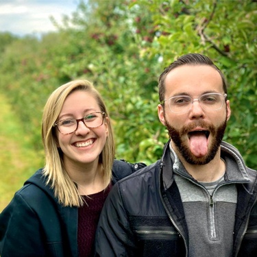 Alexis’s first time apple picking. 2019