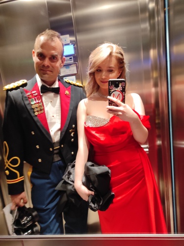 Ready for our first ball together