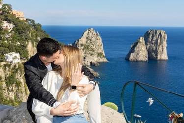 Engagement photoshoot Capri: April 2022