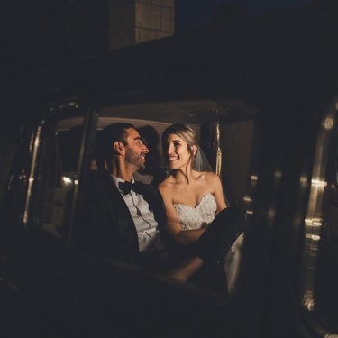 We're married!