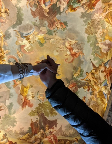 Ceiling from Reggia di Caserta, the Italian Versailles