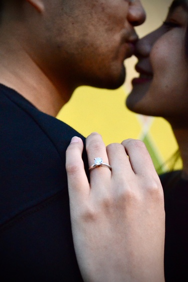 The Ring (and the nose kiss).