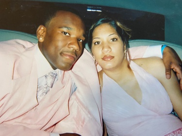 Senior Prom 2005 
7 months pregnant w/ Rico
