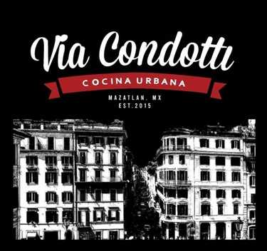 Vía Condotti - Desayuno, comida y cena. Instagram @viacondottimzt