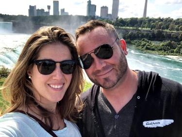 Niagara Falls - first stop on our COVID-safe honeymoon!