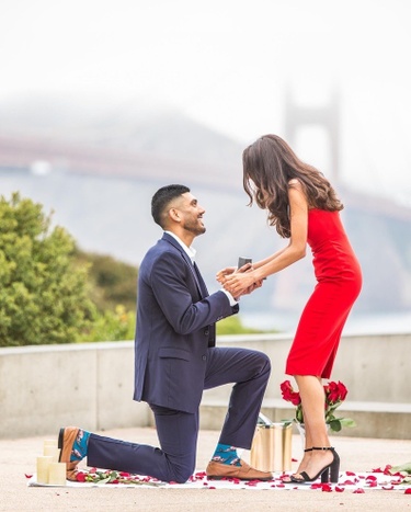 She said yes!