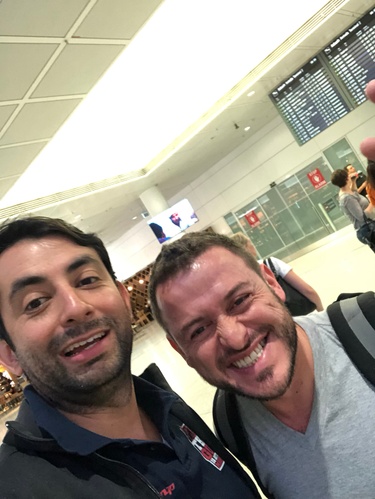 Der erste Gast ist angekommen!