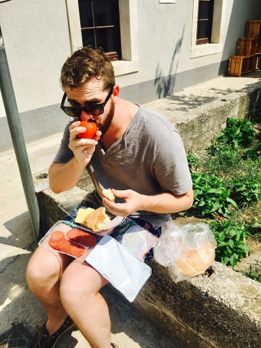 Aaron becoming a true Albanian in Croatia