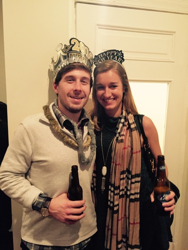 Our first New Year's Eve together! (December 2015)