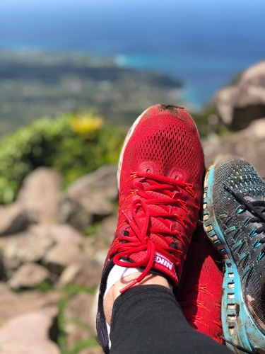 Hiking to the top of the Pitons, St. Lucia