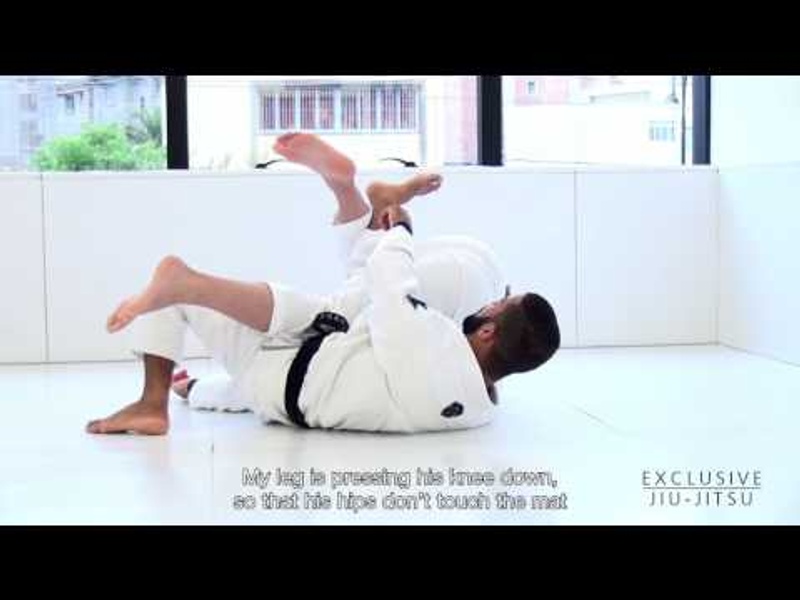 BJJ lesson: Bruno Malfacine -- take the back starting from the one-leg position