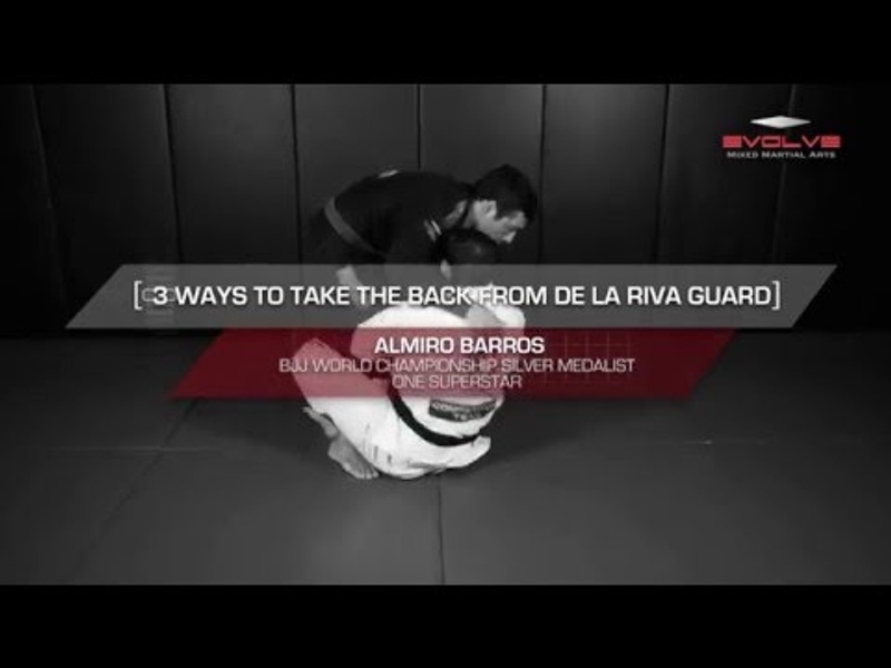 BJJ: 3 ways of taking the back from the de la Riva guard