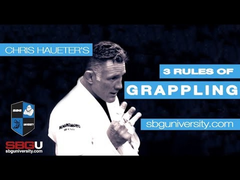 Chris Haueter's three golden rules of grappling