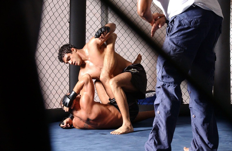 Em 2004, bastidores do treinamento de Vitor Belfort para disputa do cinturão contra Randy Couture
