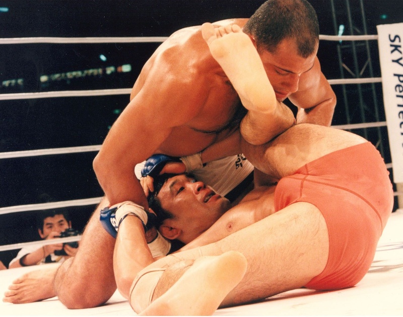 Allan Góes foi o único brasileiro que deu uma verdadeira aula de chão em Sakuraba nos ringues japoneses 