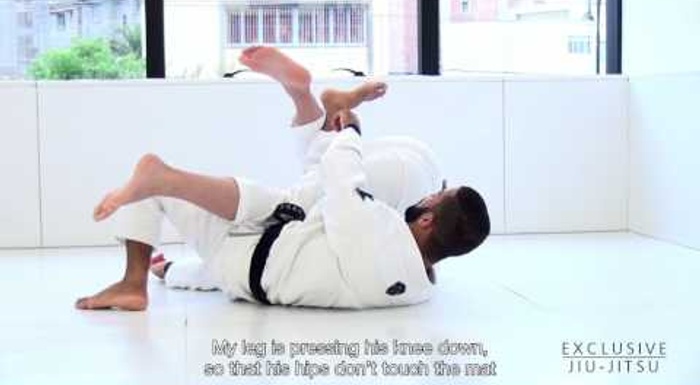 BJJ lesson: Bruno Malfacine -- take the back starting from the one-leg position