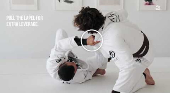 BJJ: Transition from the DLR to the kiss of the dragon and finish via armbar