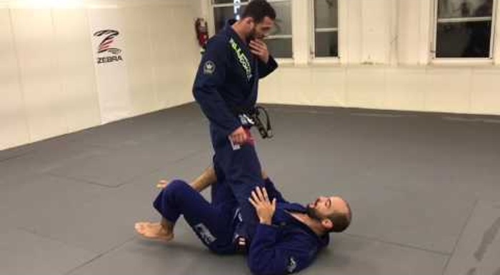 BJJ: How to finish via straight foot lock and surprise the guard player