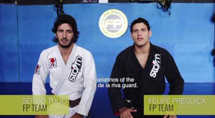 BJJ: Learn how to take the back from the inverted de la Riva, with Felipe Preguiça 