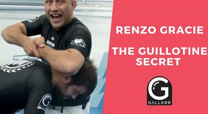 Aprenda o segredo de Renzo Gracie para uma perfeita guilhotina com braço pra dentro