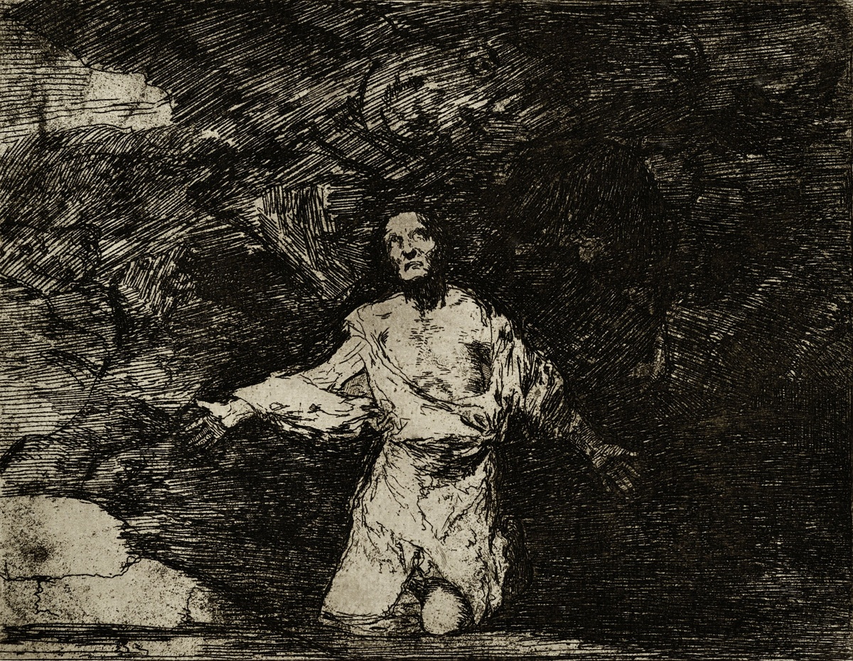 Goya. Yo lo vi Ich sah es I Saw It Rausgegangen Berlin