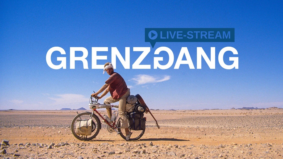 Folge 1 GRENZGANG LiveStream „Mit dem Fahrrad durch