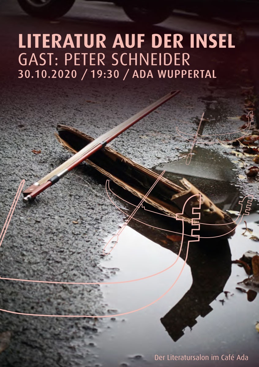 Literatur auf der Insel // Peter Schneider im Literatursalon im Café Ada