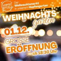 Weihnachtszauber im Hopfengarten