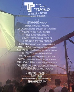 TeamTURBO Open Air & Nacht – drinnen & draußen