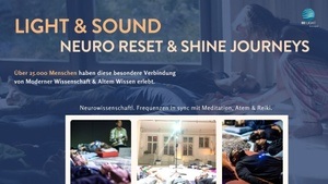 LIGHT & Sound for YOU 💪 Nervensystem & Verstand regulieren - Stress, Blockaden, Schlaf optimieren - tiefe Meditation, Breathwork & psychedelische Zustände genießen