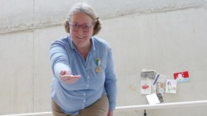 Hildegart Scholten mit Gefühl