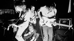 FLYING MOON IN SPACE