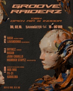 135+ mit Grooveraiderz & YN Kollektiv – Open Air & Club