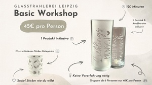 Glas-Design Basic-Workshop: Kreiere dein Unikat