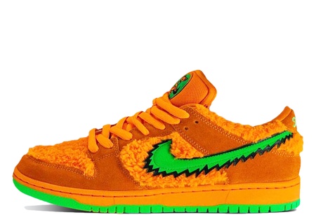 Nike SB Dunk Low x Grateful Dead Bears Orange (2020)