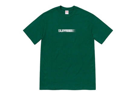 Supreme Motion Logo Tee Dark Green L