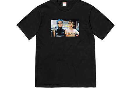 Supreme Nan Goldin Misty and Jimmy Paulette T-Shirt Tee Black