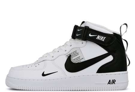 Nike Air Force AF 1 Mid '07 LV8 White Black