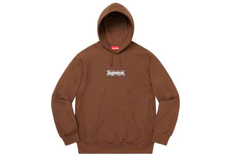 Supreme Bandana Box Logo Hooded Sweatshirt Dark Brown (FW19) | TBD