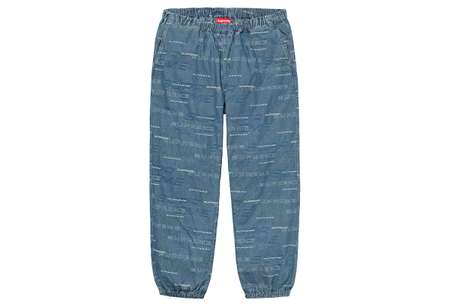 Supreme Dimensions Logo Denim Skate Pant Blue (FW19) | TBD - KLEKT