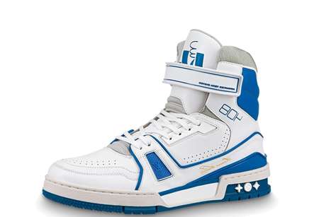 Louis Vuitton x Virgil Abloh Trainer Sneaker Blue