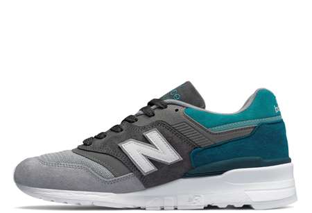 New Balance 997 Grey Turquoise