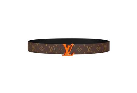 Luxury x Virgil Abloh Solar Ray LV Initiales Shape Monogram 40MM Belt  (2019)
