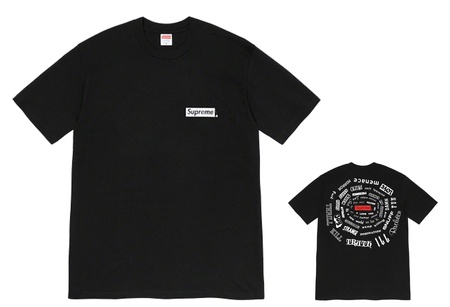 Supreme Spiral T-Shirt Tee Black (SS21) | SS21 - KLEKT