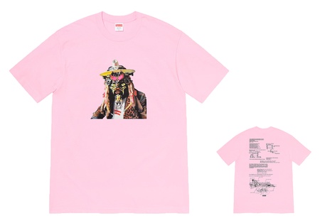 Supreme Rammellzee Tee Pink (SS20) | SS20 - KLEKT