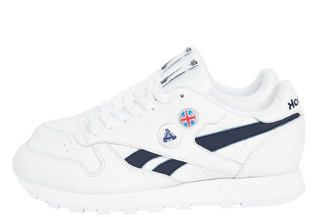 Reebok x Palace P-Bok Classic Leather Pump White/Vector Navy/Vector Blue (FW20) | FW20