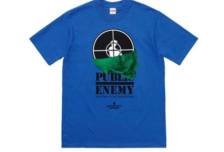 Supreme UNDERCOVER/Public Enemy Terrordome Tee Blue (SS18) | TBD