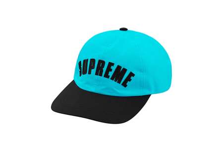 Supreme x The North Face Arc Logo 6-Panel TNF Cap Teal (SS19